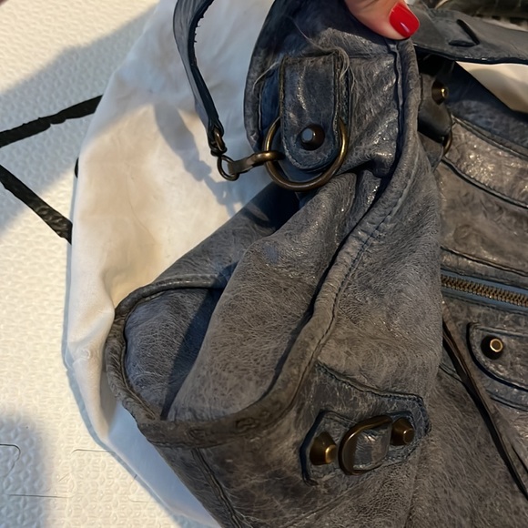 Authentic Balenciaga Motorcycle Bag - Picture 6 of 11